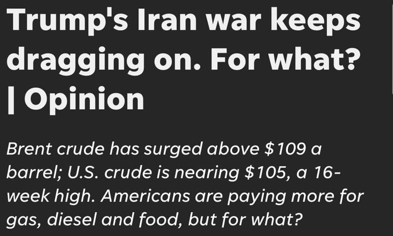 The Administration Lost the Thread on the War