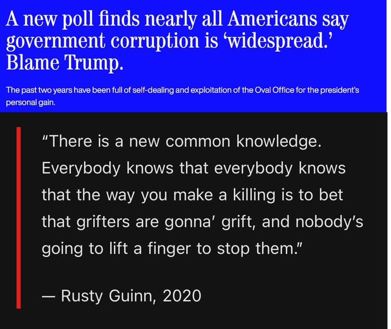 Corruption Has Become the Economy